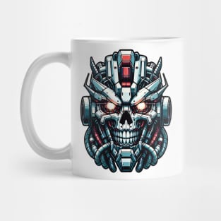 Biomech Skull S01 D85 Mug